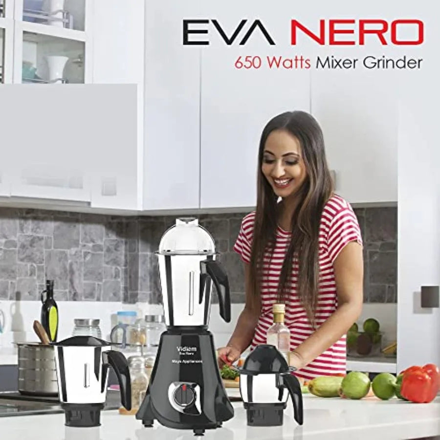 XMSJ Eva Nero Mixer Grinder 650W 110V For Home Kitchen
