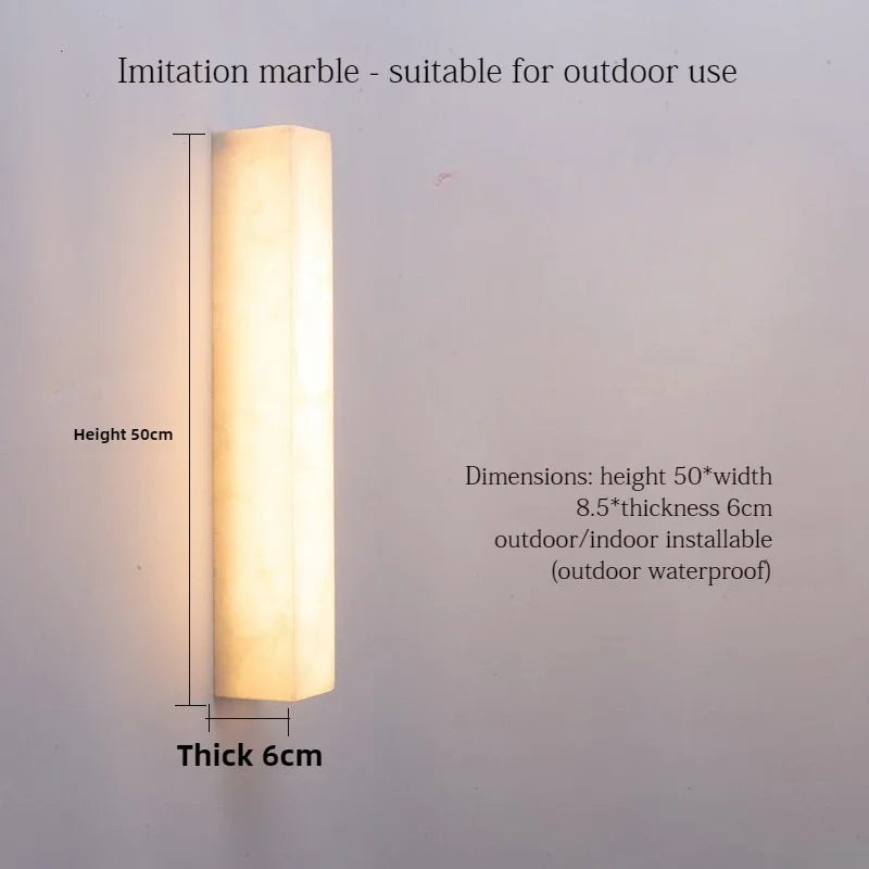Outdoor LED Wall Light Stainless Steel IP65 Waterproof