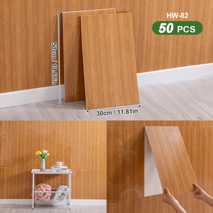 3D Self Adhesive Peel And Stick Wall Tiles Splashback 50pcs
