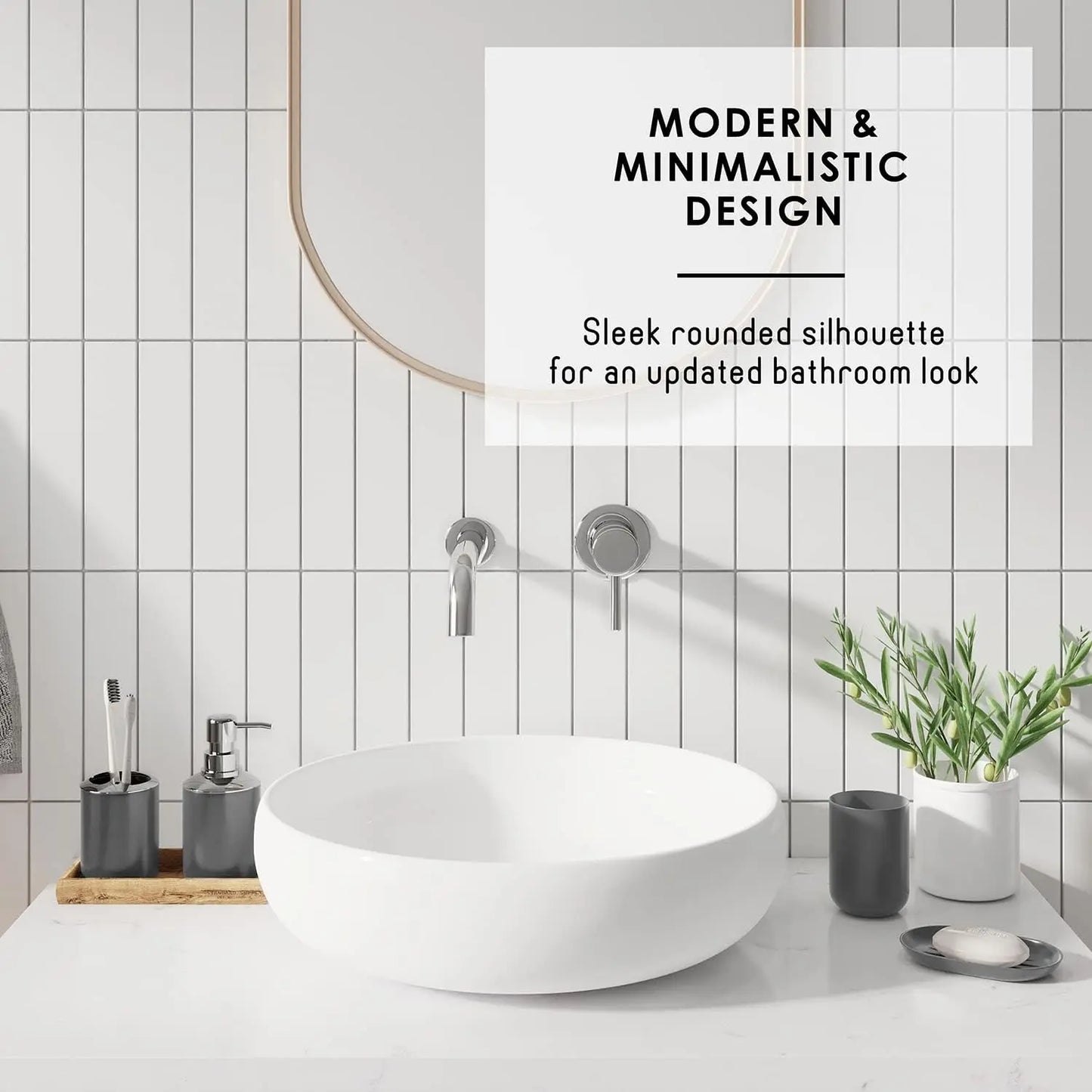 23 Piece Bathroom Accessories Set For Modern Decor Essentials