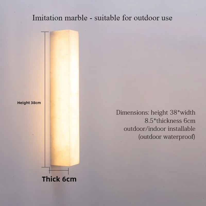 Outdoor LED Wall Light Stainless Steel IP65 Waterproof