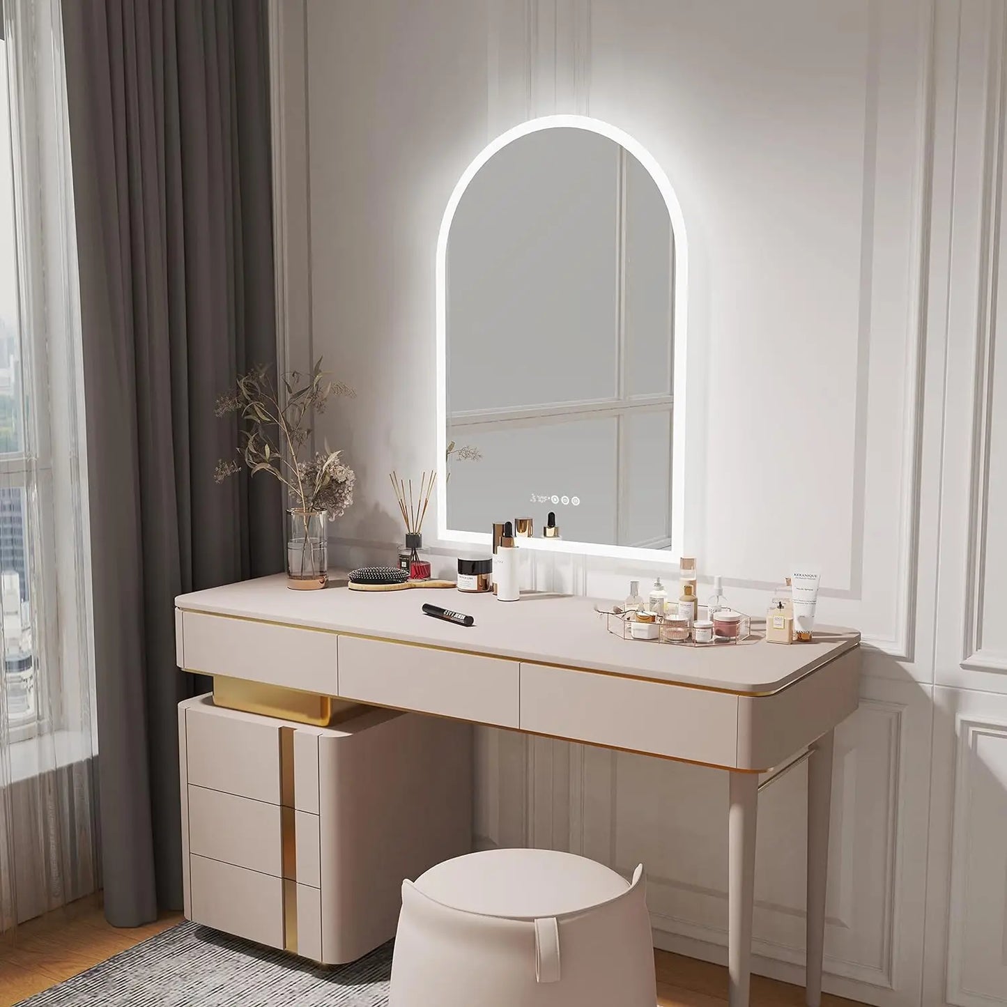 Wisfor Backlit Smart LED Bathroom Mirror Anti Fog CRI95